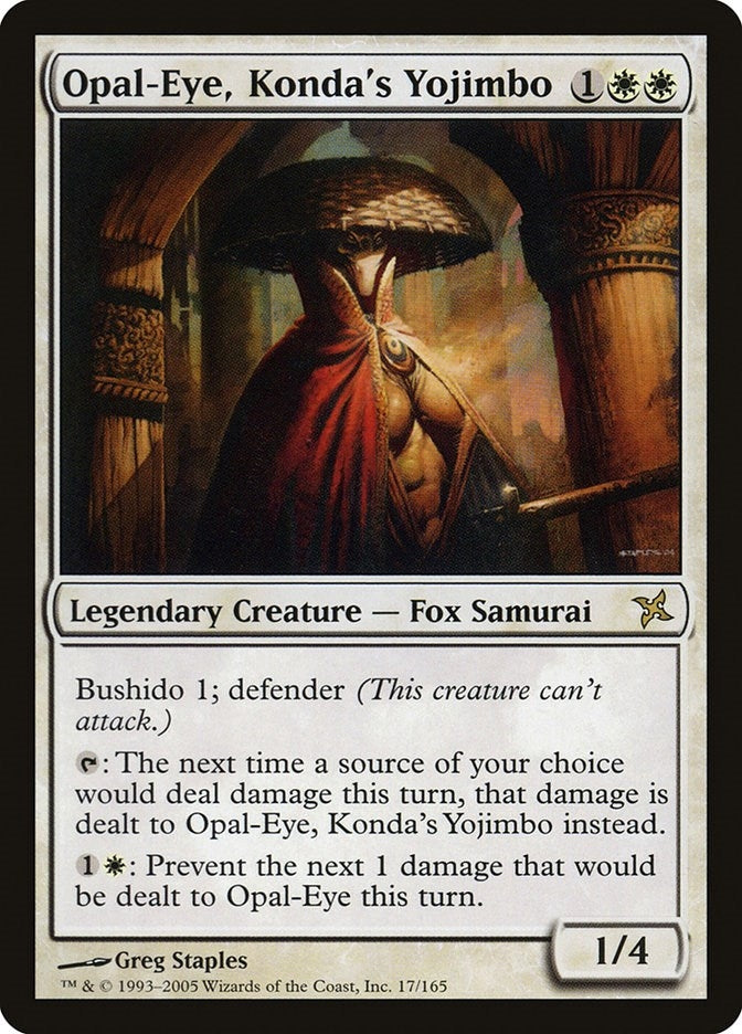 Opal-Eye, Konda's Yojimbo (17) (Betrayers of Kamigawa)