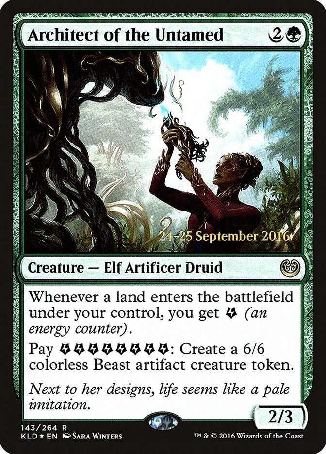 Architect of the Untamed (143) (Prerelease Cards)