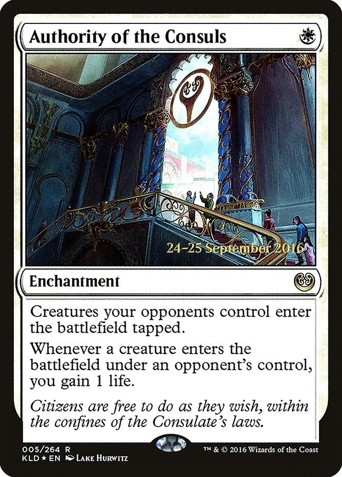 Authority of the Consuls (KLD) (5) (Prerelease Cards)