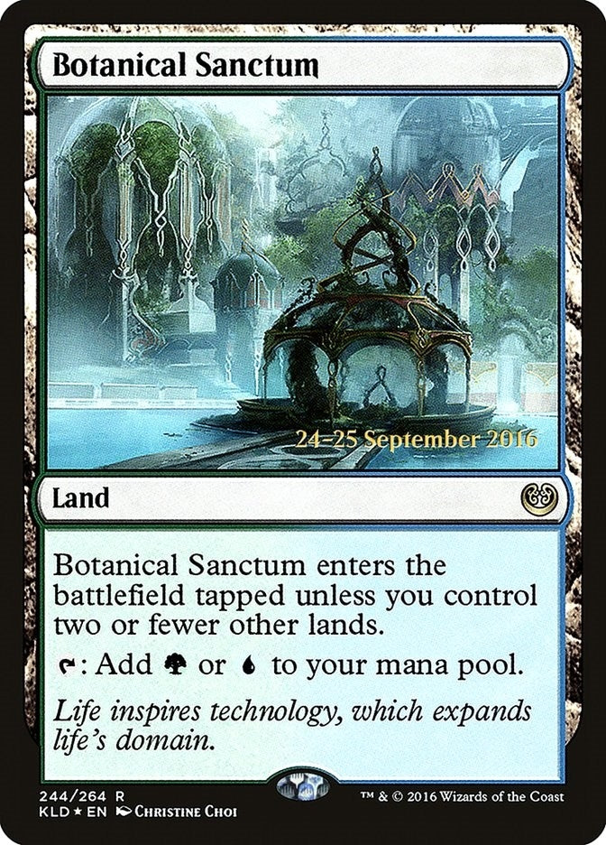 Botanical Sanctum (KLD) (244) (Prerelease Cards)