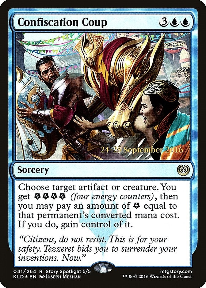 Confiscation Coup (41) (Prerelease Cards)