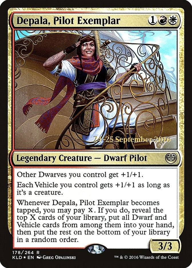 Depala, Pilot Exemplar (178) (Prerelease Cards)