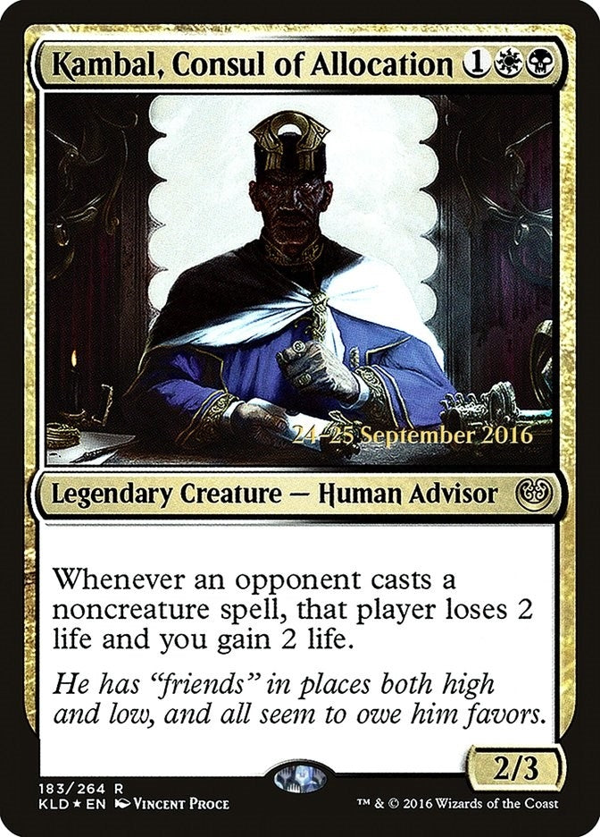 Kambal, Consul of Allocation (183) (Prerelease Cards)