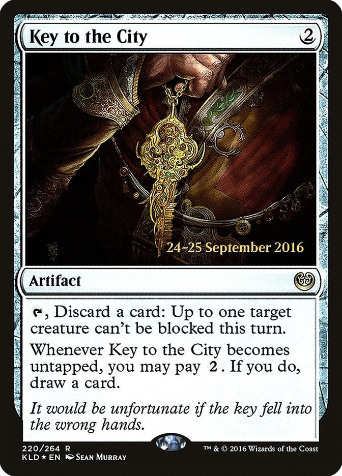 Key to the City (220) (Prerelease Cards)