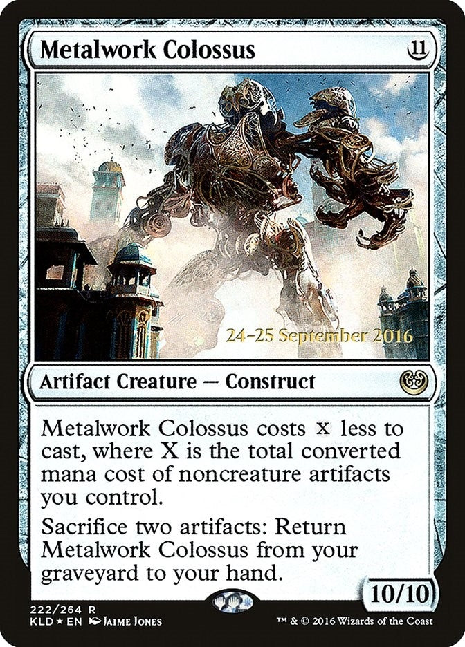 Metalwork Colossus (222) (Prerelease Cards)