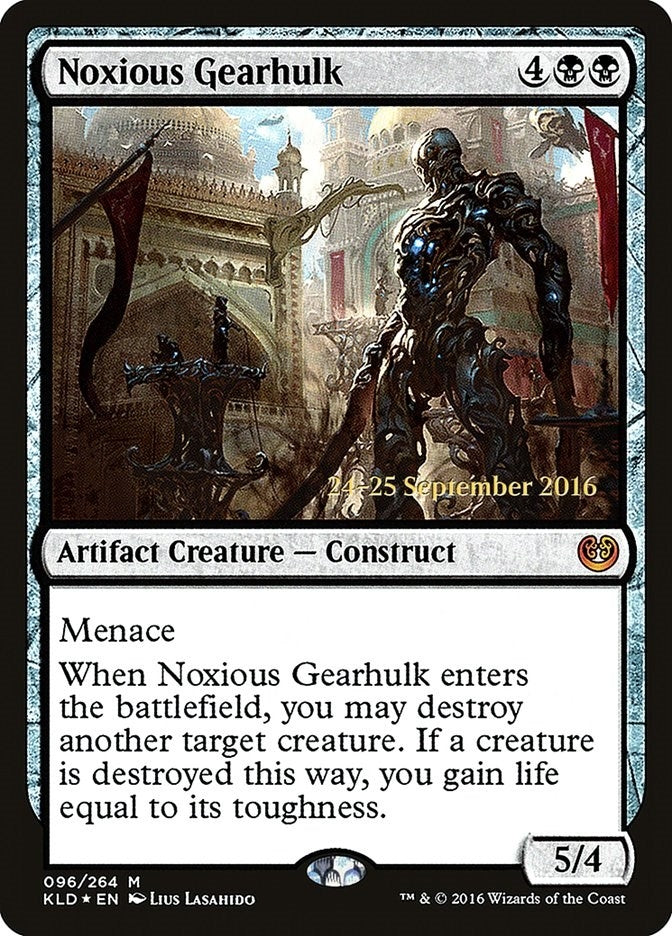 Noxious Gearhulk (96) (Prerelease Cards)