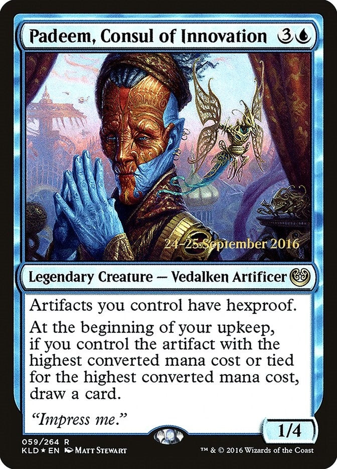 Padeem, Consul of Innovation (59) (Prerelease Cards)
