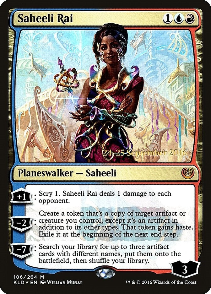 Saheeli Rai (186) (Prerelease Cards)