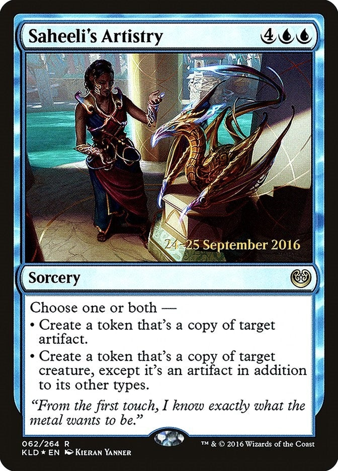 Saheeli's Artistry (62) (Prerelease Cards)