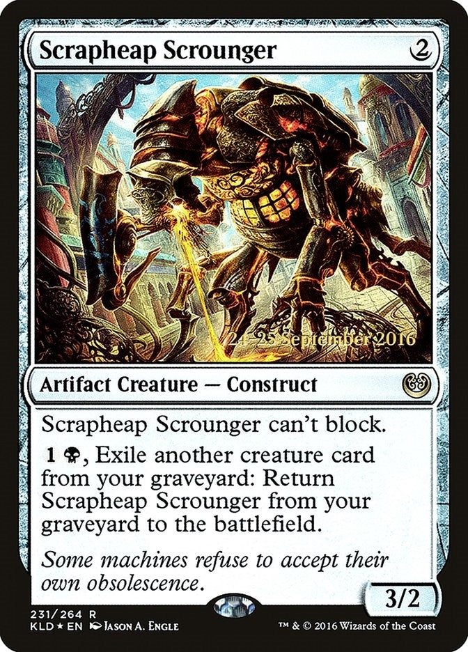 Scrapheap Scrounger (231) (Prerelease Cards)