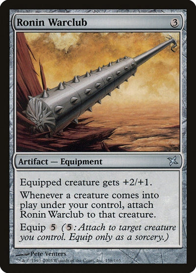 Ronin Warclub (158) (Betrayers of Kamigawa)