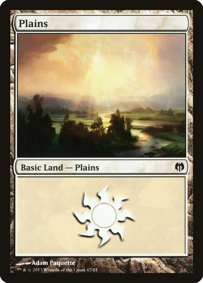 Plains (42) (42) (Duel Decks: Heroes vs. Monsters)