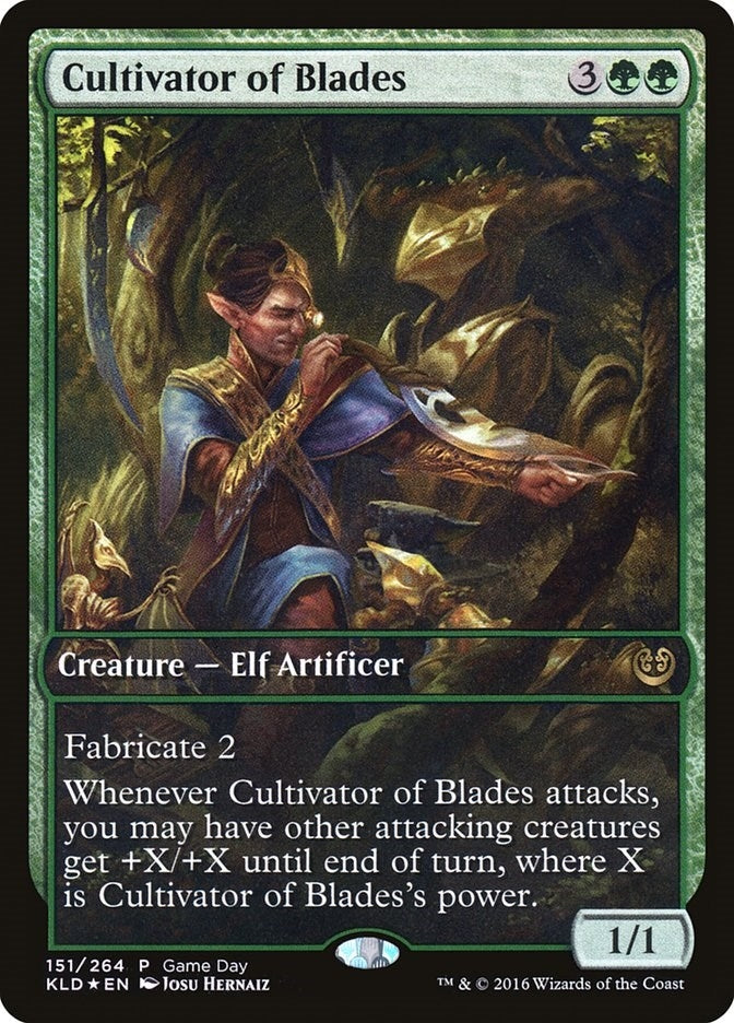 Cultivator of Blades (151) (Game Day & Store Championship Promos)