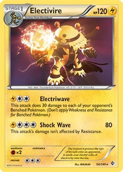 Image for Electivire - 54/149 (BW Boundaries Crossed) (054/149) (Deck Exclusives) - Pokemon