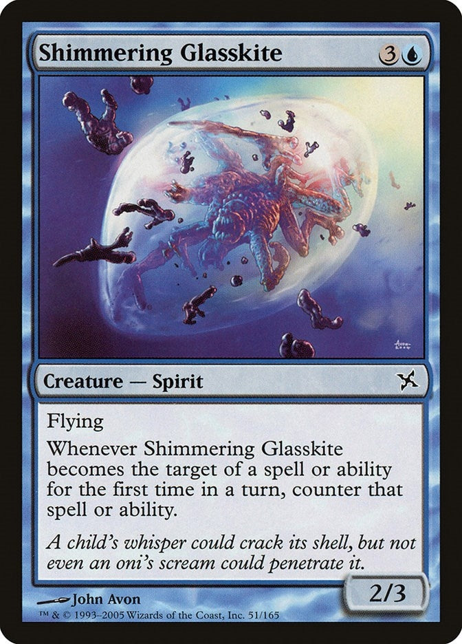 Shimmering Glasskite (51) (Betrayers of Kamigawa)
