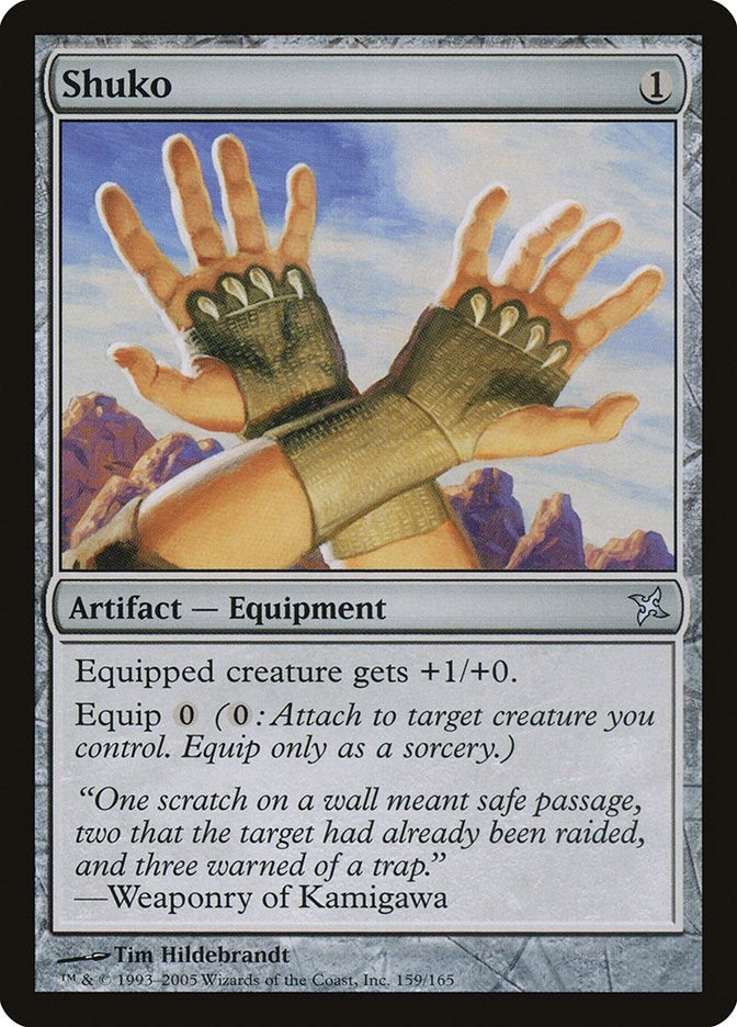 Image for Shuko (159) (Betrayers of Kamigawa) - Magic: The Gathering