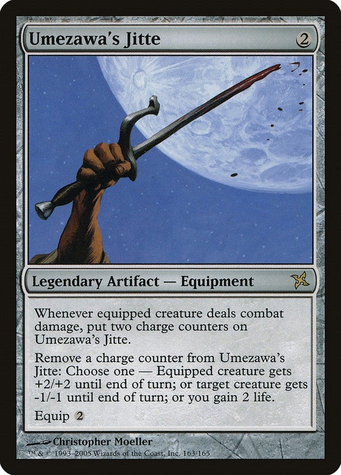 Umezawa's Jitte (163) (Betrayers of Kamigawa)