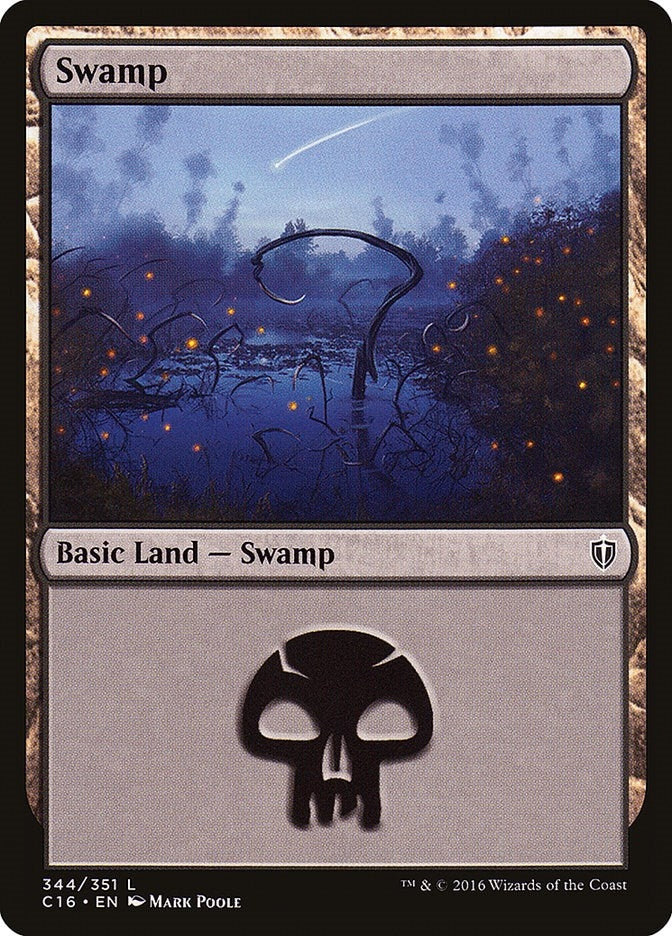 Swamp (344) (344) (Commander 2016)