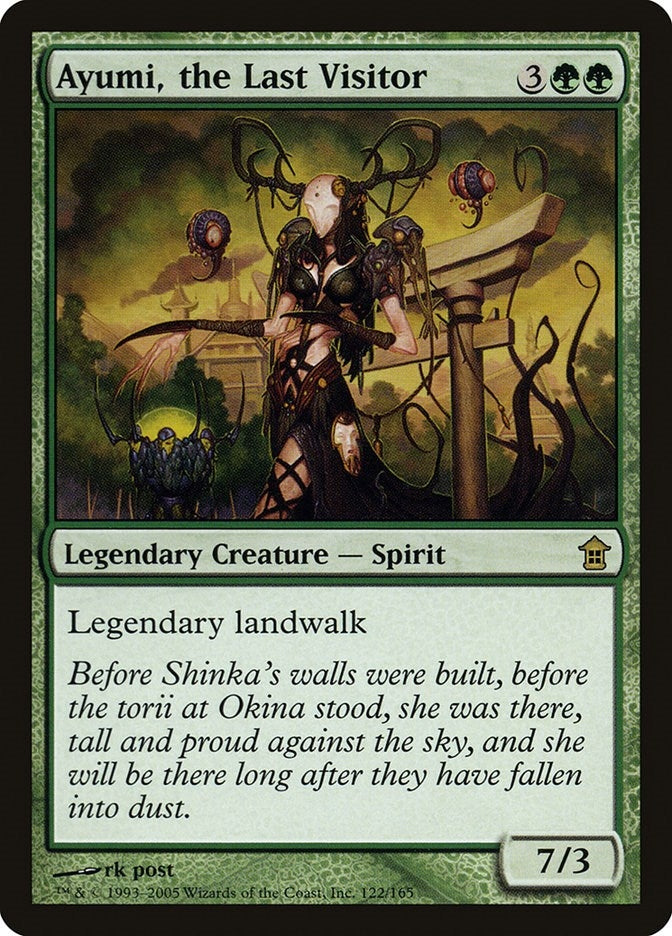 Ayumi, the Last Visitor (122) (Saviors of Kamigawa)