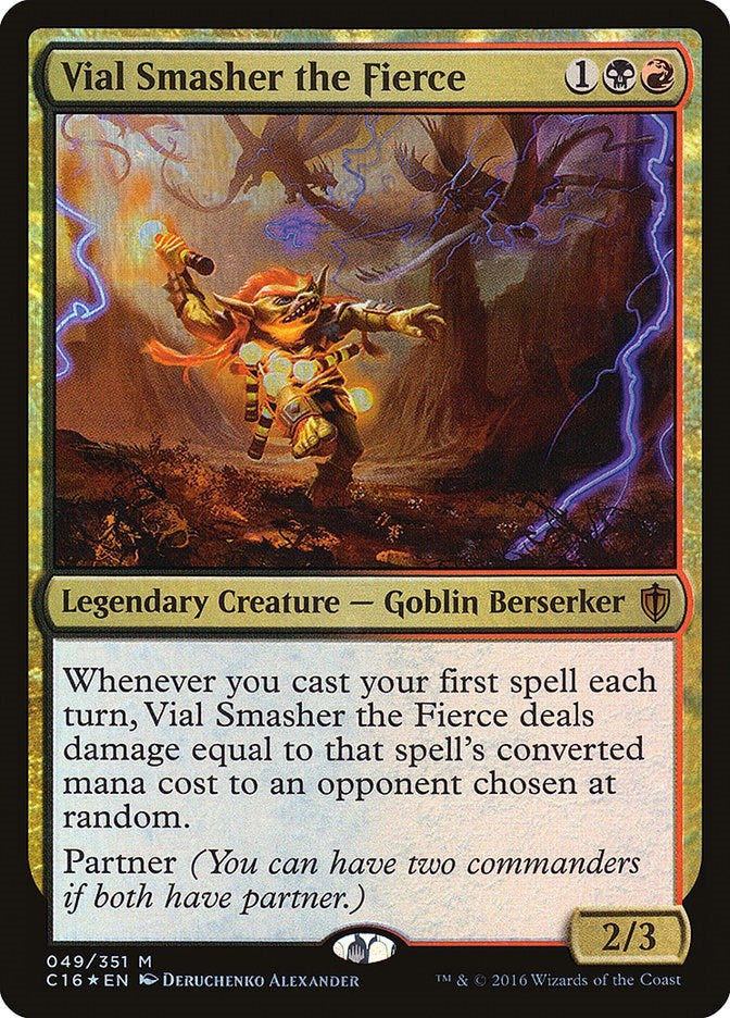 Vial Smasher the Fierce (49) (Commander 2016)