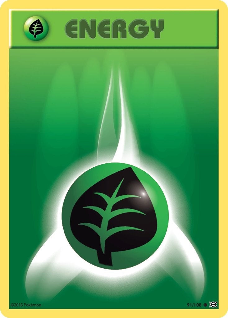 Image for Grass Energy (91/108) (XY - Evolutions) - Pokemon
