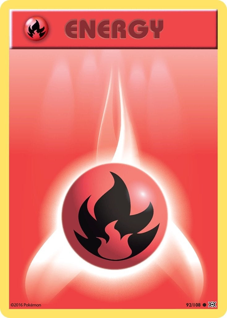 Image for Fire Energy (92/108) (XY - Evolutions) - Pokemon