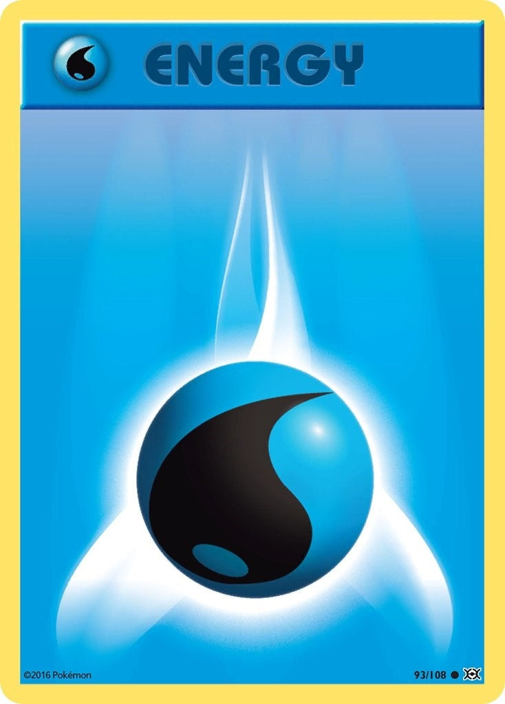 Image for Water Energy (93/108) (XY - Evolutions) - Pokemon