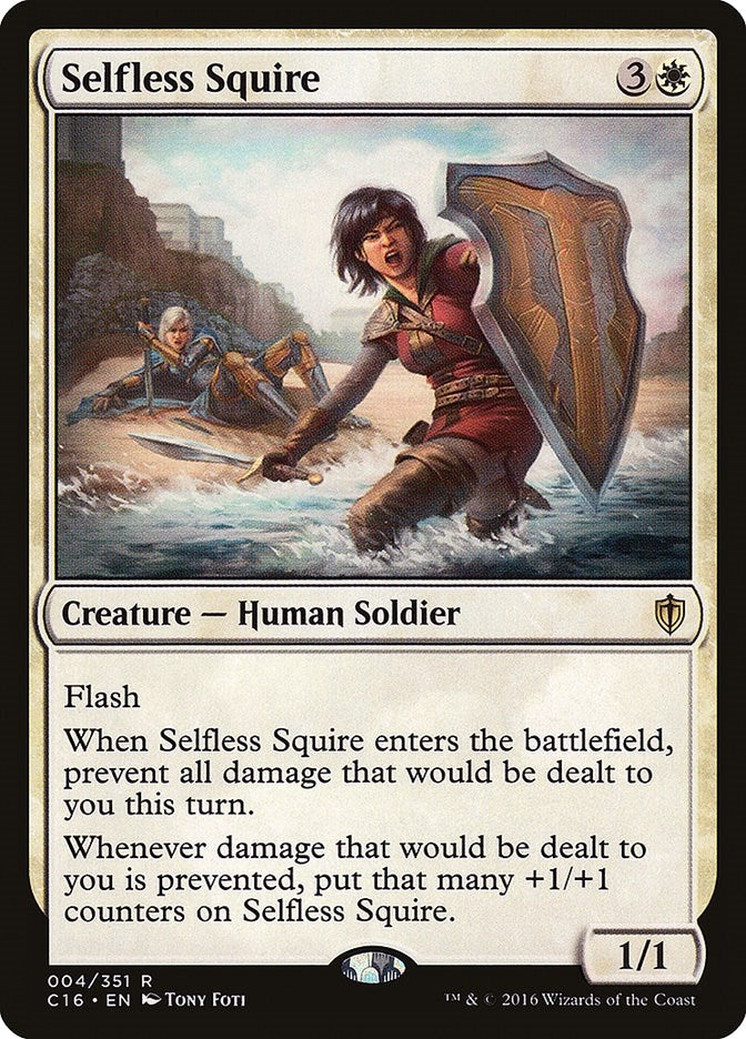 Selfless Squire (4) (Commander 2016)
