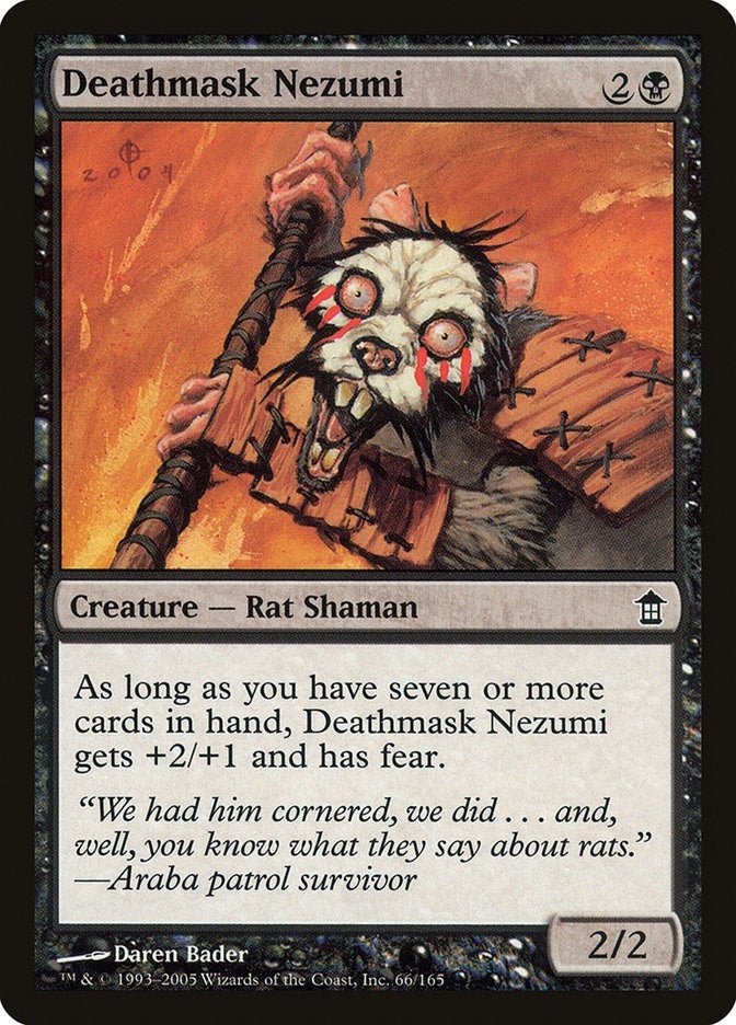 Deathmask Nezumi (66) (Saviors of Kamigawa)