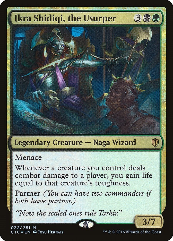 Ikra Shidiqi, the Usurper (32) (Commander 2016)