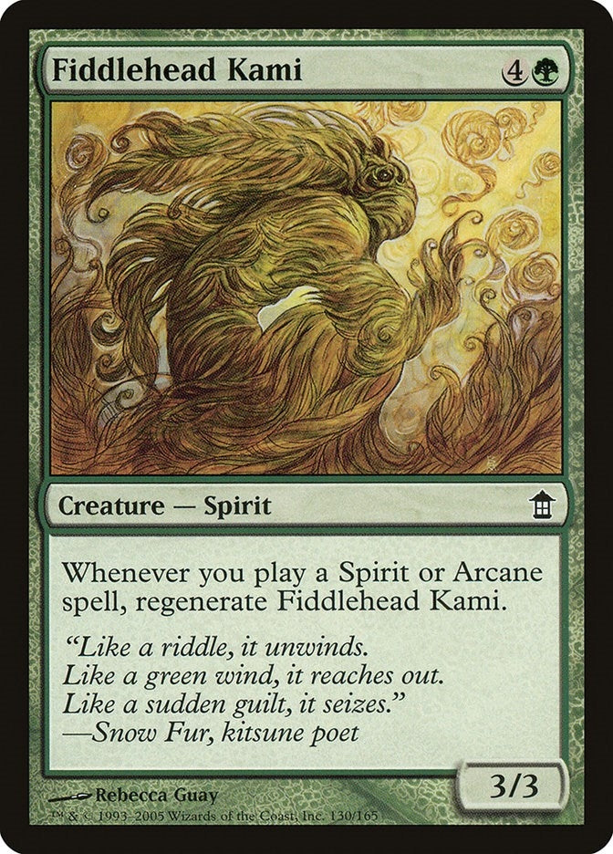 Fiddlehead Kami (130) (Saviors of Kamigawa)