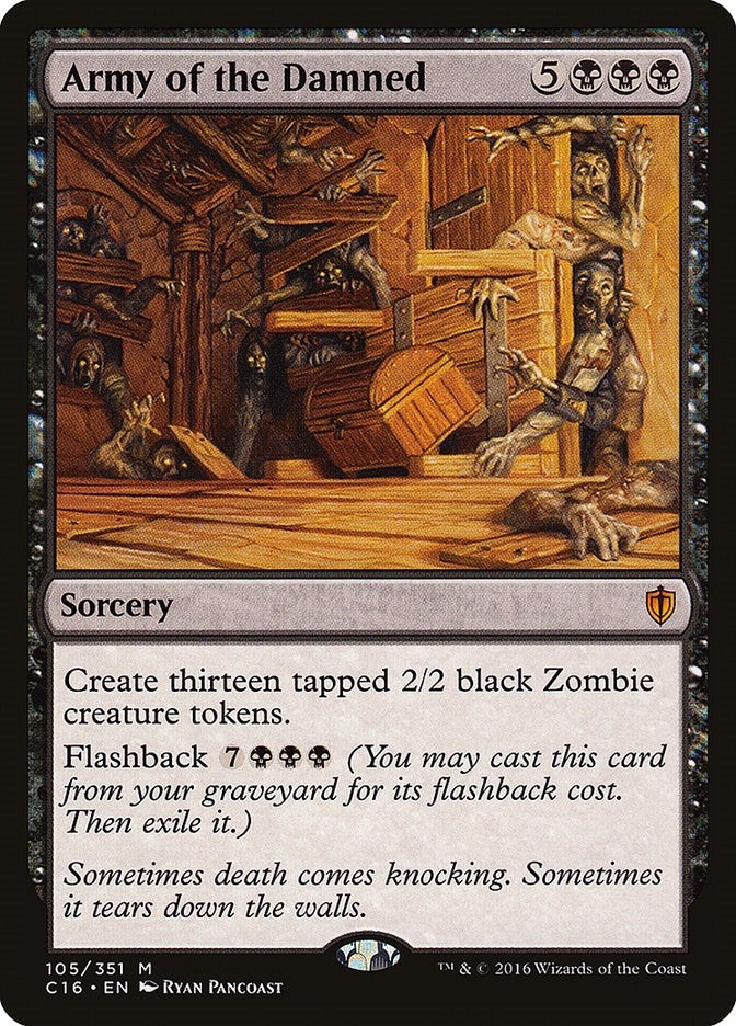 Army of the Damned (105) (Commander 2016)