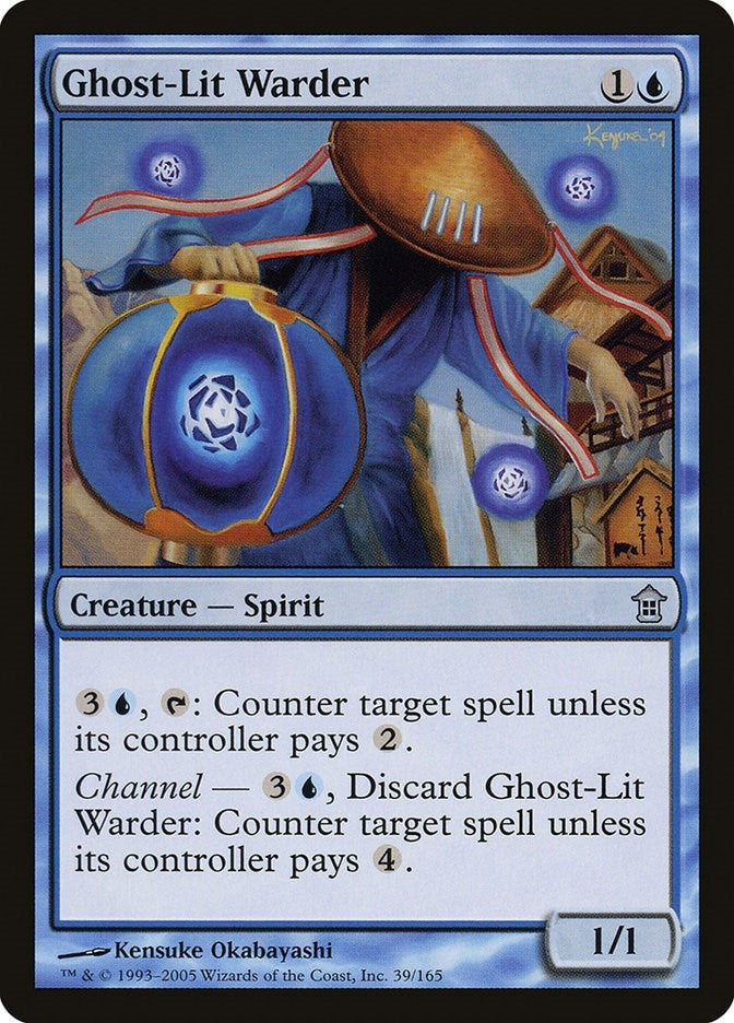 Ghost-Lit Warder (39) (Saviors of Kamigawa)