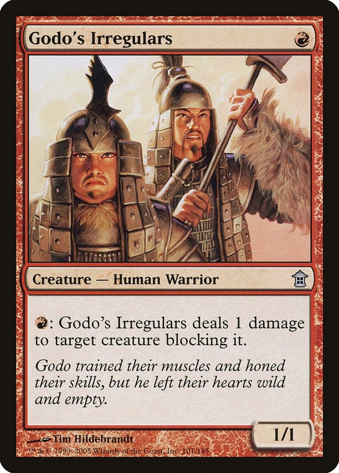 Godo's Irregulars (101) (Saviors of Kamigawa)