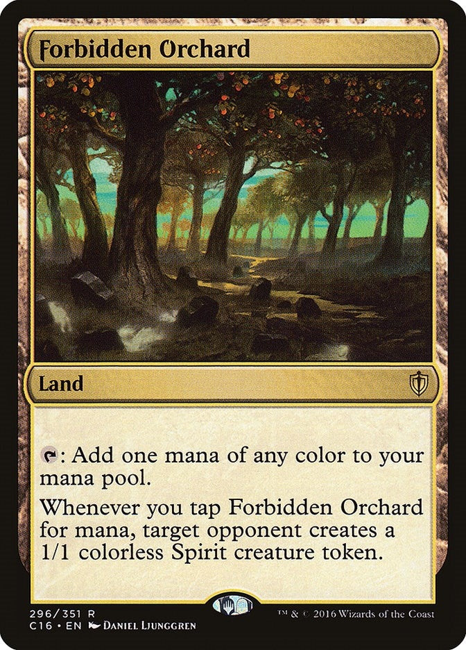 Forbidden Orchard (296) (Commander 2016)