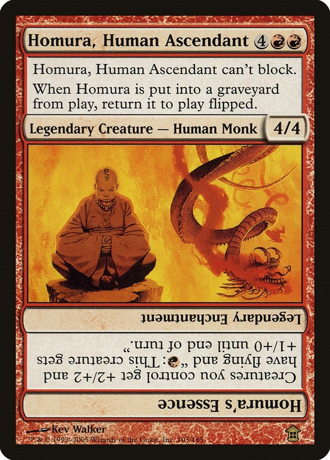 Homura, Human Ascendant (103) (Saviors of Kamigawa)