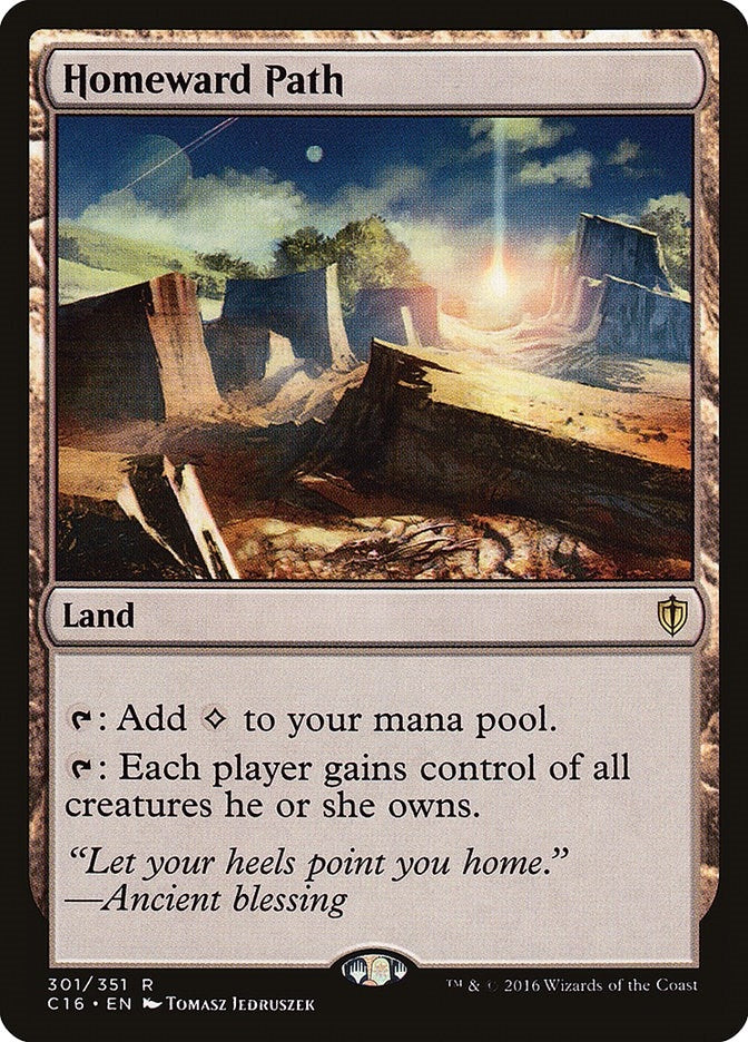Image for Homeward Path (301) (Commander 2016) - Magic: The Gathering