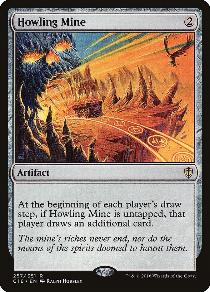 Image for Howling Mine (257) (Commander 2016) - Magic: The Gathering