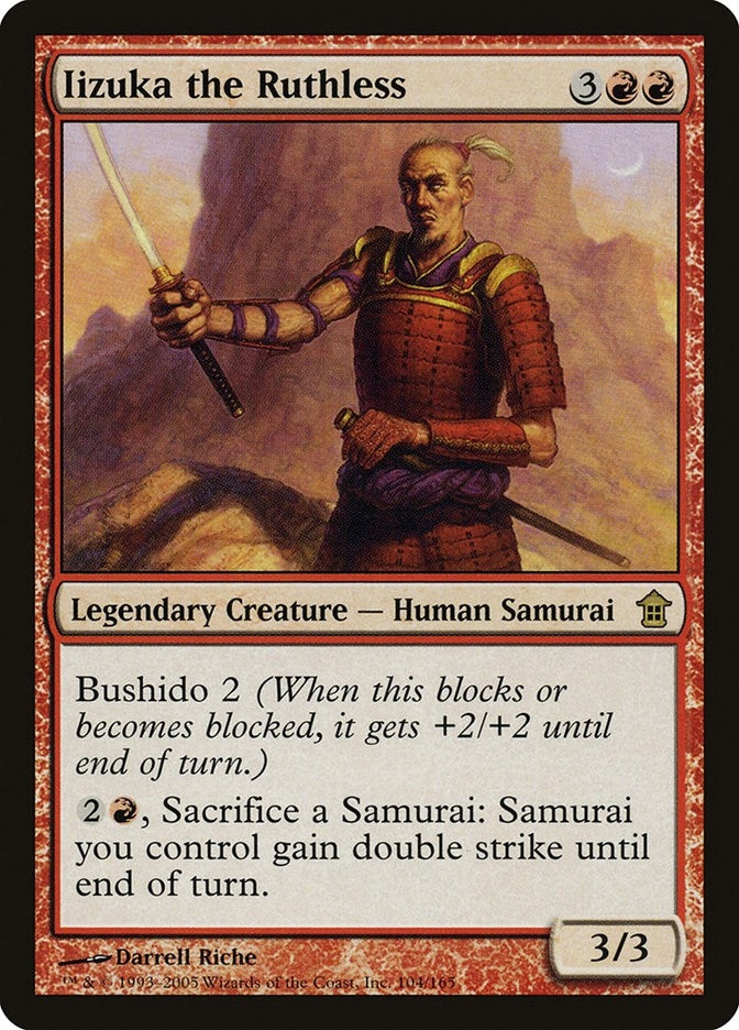 Iizuka the Ruthless (104) (Saviors of Kamigawa)
