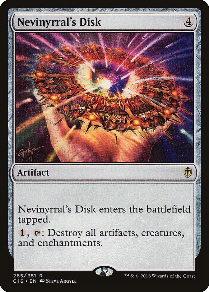 Nevinyrral's Disk (265) (Commander 2016)