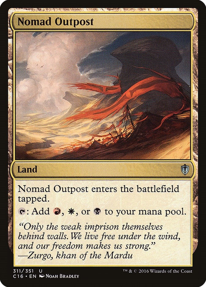 Nomad Outpost (311) (Commander 2016)