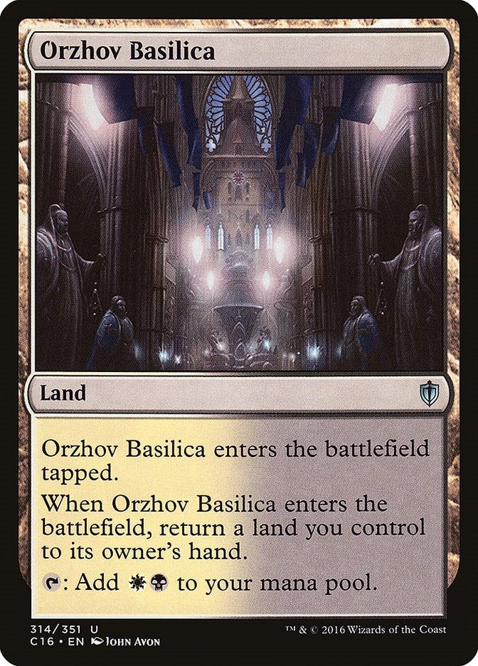 Orzhov Basilica (314) (Commander 2016)