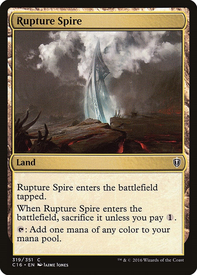 Rupture Spire (319) (Commander 2016)