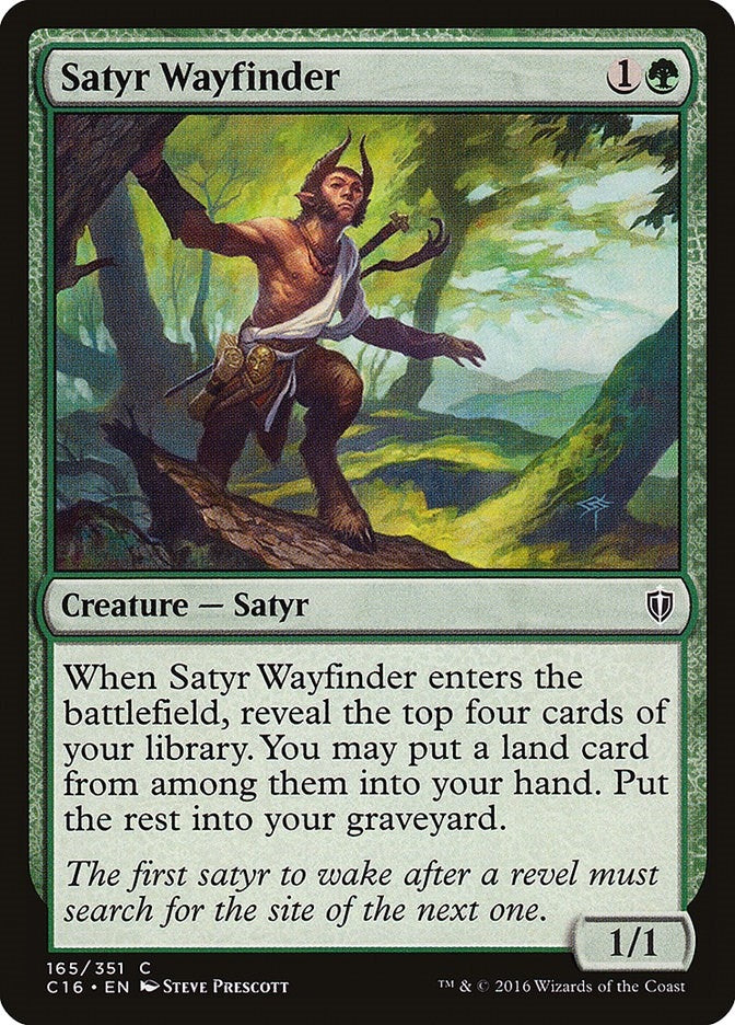 Satyr Wayfinder (165) (Commander 2016)
