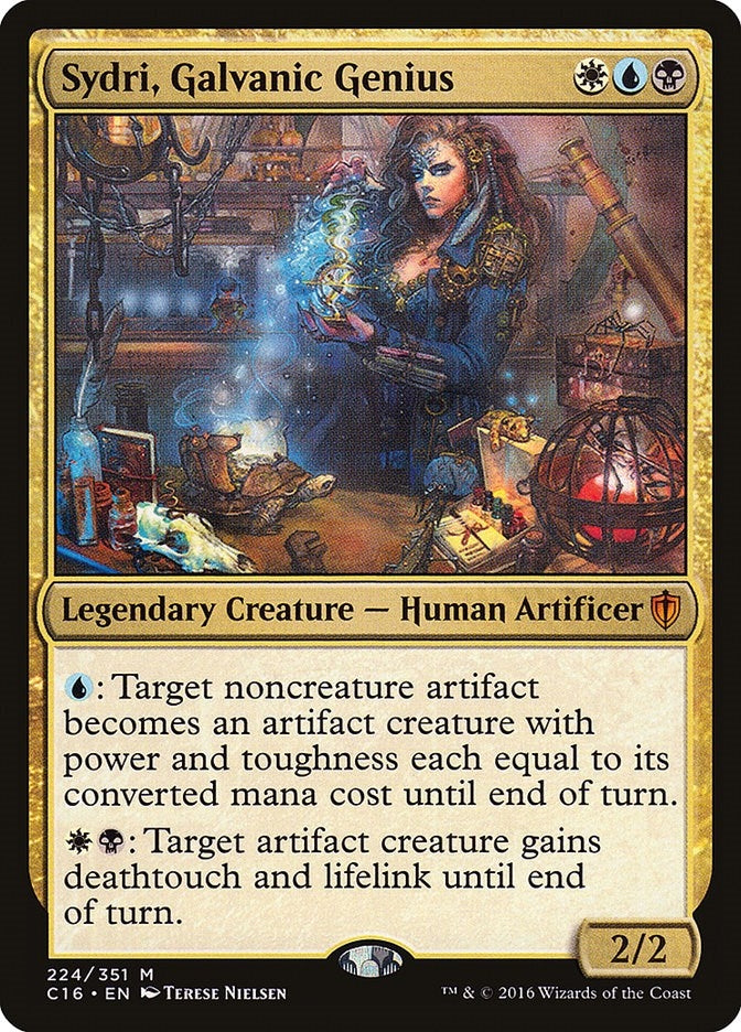 Sydri, Galvanic Genius (224) (Commander 2016)