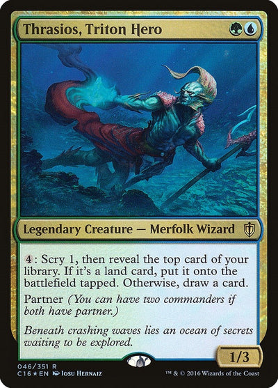 Thrasios, Triton Hero (46) (Commander 2016)