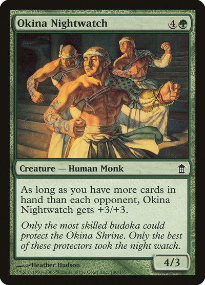 Okina Nightwatch (140) (Saviors of Kamigawa)