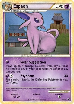 Image for Espeon - 2/90 (HGSS Undaunted) (002/090) (Deck Exclusives) - Pokemon
