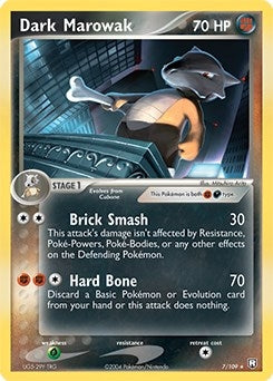 Image for Dark Marowak - 7/109 (EX Team Rocket Returns) (007/109) (Deck Exclusives) - Pokemon