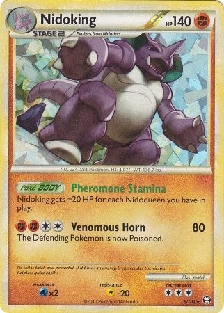 Image for Nidoking - 6/102 (Cracked Ice Holo) (006/102) (Deck Exclusives) - Pokemon